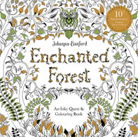 Enchanted Forest : An Inky Quest & Colouring Book - Johanna Basford