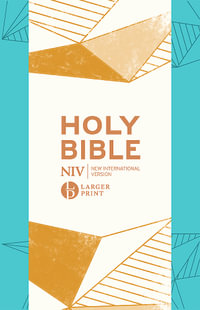 NIV Larger Print Personal Teal Soft-Tone Bible : Gift edition - New International Version