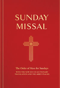 Sunday Missal: People's Edition (Red Binding) : (New ESV Lectionary for ADVENT 2024) - Catholic Bishops Conference o