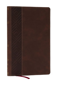 KJV, Personal Size New Testament, Brown Leathersoft, Red Letter, Comfort Print - Thomas Nelson