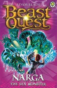 Narga the Sea Monster : Beast Quest - The Dark Realm Series : Book 15 - Adam Blade