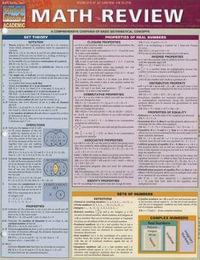 Math Review : Quick Study: Academic - Words & Numbers