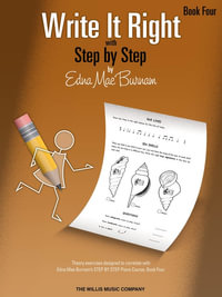 Write It Right with Step by Step, Book Four : Write it Right - Book 4 - Edna Mae Burnam