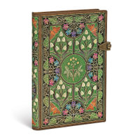 Poetry in Bloom - Mini Lined Journal : Hardcover - Clasp - 85 GSM - 208 Pages - Paperblanks