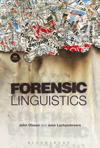 Forensic Linguistics - John Olsson