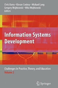 Information Systems Development : Advances in Theory, Practice, and Education - Olegas Vasilecas