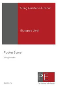 String Quartet in E Minor : Pocket Score - Mark Schuster