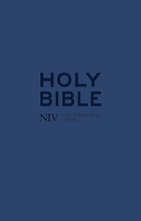 NIV Tiny Navy Soft-Tone Bible with Zip : New International Version - New International Version