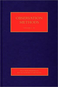 Observation Methods : Sage Benchmarks in Social Research Methods - Barry Smart