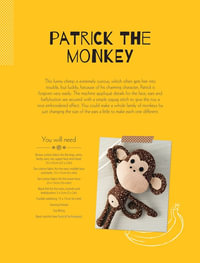 Patrick the Monkey Soft Toy Pattern - Mariska Vos Bolman