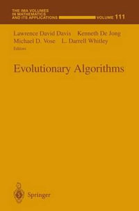 Evolutionary Algorithms : The Ima Volumes in Mathematics and Its Applications - Lawrence D. Davis