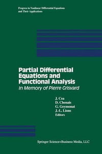 Partial Differential Equations and Functional Analysis : In Memory of Pierre Grisvard - J. Cea