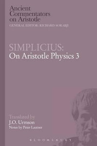 Simplicius : On Aristotle Physics 3 - Simplicius
