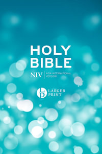 NIV Larger Print Blue Hardback Bible - New International Version