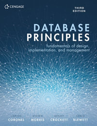 Database Principles : Fundamentals of Design, Implementation, and  Management - Carlos Coronel