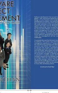 Software Project Management : A Guide for Service Providers - S. Ramanathan