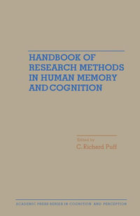 Handbook of Research Methods in Human Memory and Cognition - C. Richard Puff