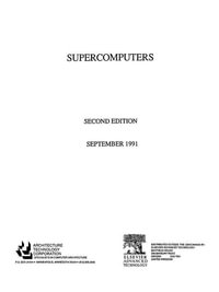 Supercomputers - Architecture Technology Architecture Technology Corpor