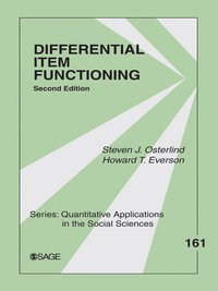 Differential Item Functioning : Quantitative Applications in the Social Sciences - Steven J. Osterlind