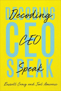 Decoding CEO-Speak - Russell Craig