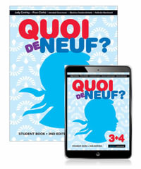 Quoi de Neuf? 3+4 : Student Book with eBook 2nd Edition - Judy Comley