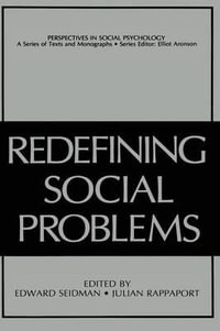 Redefining Social Problems : Perspectives in Social Psychology - Edward Seidman