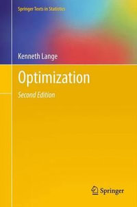 Optimization : Springer Texts in Statistics - Kenneth Lange