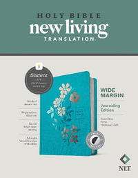 NLT Wide Margin Bible, Filament Enabled Edition, Blue - Tyndale