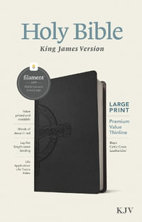 KJV Large Print Premium Value Thinline Bible, Filament Enabl - Tyndale