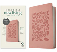 NLT Premium Value Thinline Bible, Filament-Enabled Edition (Leatherlike, Dusty Pink Vines) - Tyndale