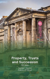 Property, Trusts and Succession - George Gretton