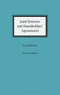 Joint Ventures and Shareholders' Agreements - Susan Singleton