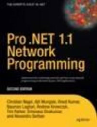 Pro .NET 1.1 Network Programming : Books for Professionals by Professionals - Alexandru Serban