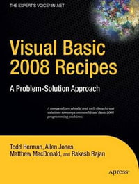 Visual Basic 2008 Recipes : A Problem-Solution Approach - Allen Jones