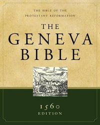 The Geneva Bible - Hendrickson Bibles