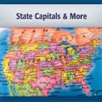 The US State Capitals; Population and Land by State Test Prep : Capitals, Population & Land by State - Deaver Brown