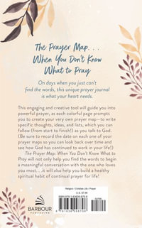 The Prayer Map : When You Don't Know What to Pray - Compiled by Barbour Staff