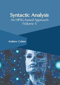 Syntactic Analysis : An HPSG-Based Approach - Andrew Cohen