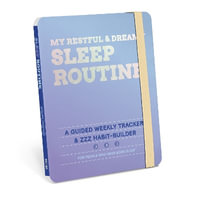 Knock Knock Sleep Routine Habit Trackers : Knock Knock Habit Tracker Journals - Knock Knock