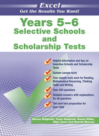 Excel Selective Schools and Scholarship Tests Years 5-6 - Pascal Press