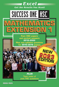 Excel Success One Hsc Mathematics Extension 1 - 2023