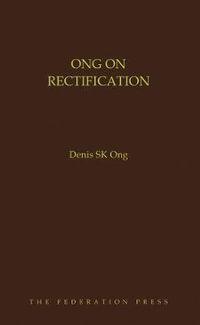 Ong on Rectification - Denis SK Ong