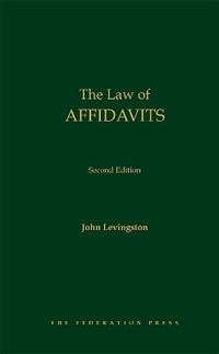 The Law of Affidavits - John Levingston