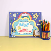 Bluey: Giant Activity Pad : Includes over 70 Stickers - Bluey