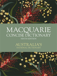 Macquarie Concise Dictionary : 9th Edition - Hardcover - Macquarie Dictionary