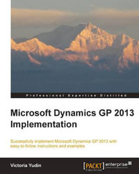 Microsoft Dynamics GP 2013 Implementation - Victoria Yudin