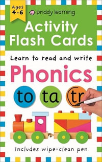 Phonics : Wipe Clean Activity Flash Cards - Roger Priddy