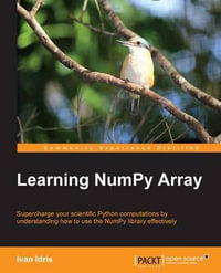 Learning Numpy Array - Ivan Idris