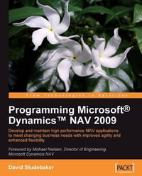 Programming Microsoft Dynamics Nav 2009 - David Studebaker