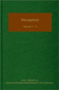 Perception : Sage Library of Cognitive and Experimental Psychology - Tom Troscianko
